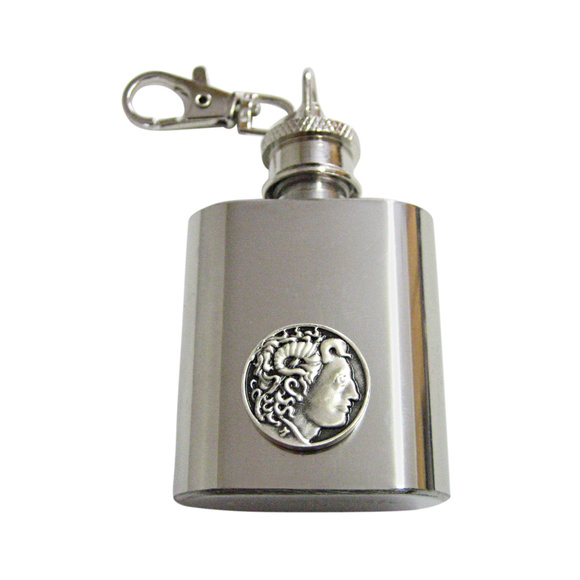 Alexander The Great Keychain Flask - Picture 1 of 1